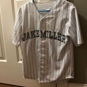 Artist Jake Miller Baseball Jersey XS